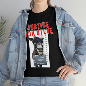 USA JUSTICE FOR STEVE Unisex Heavy Cotton Tee