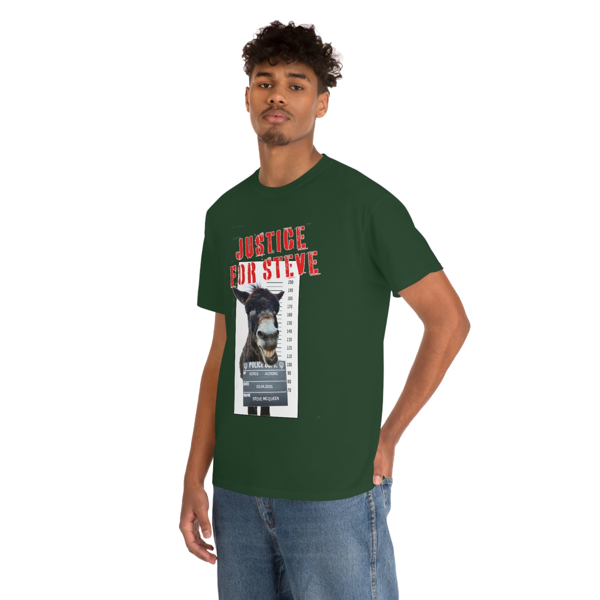 USA JUSTICE FOR STEVE Unisex Heavy Cotton Tee