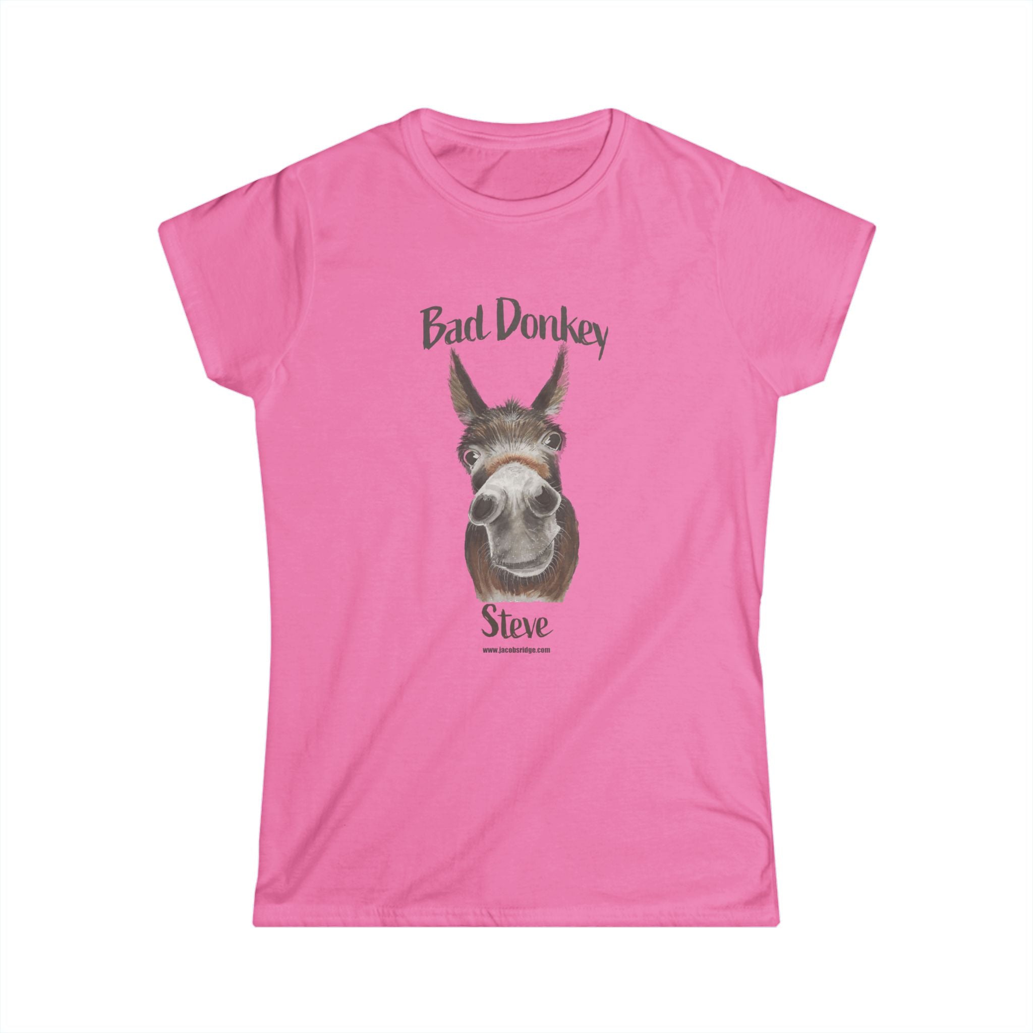 USA BAD DONKEY Women's Softstyle Tee