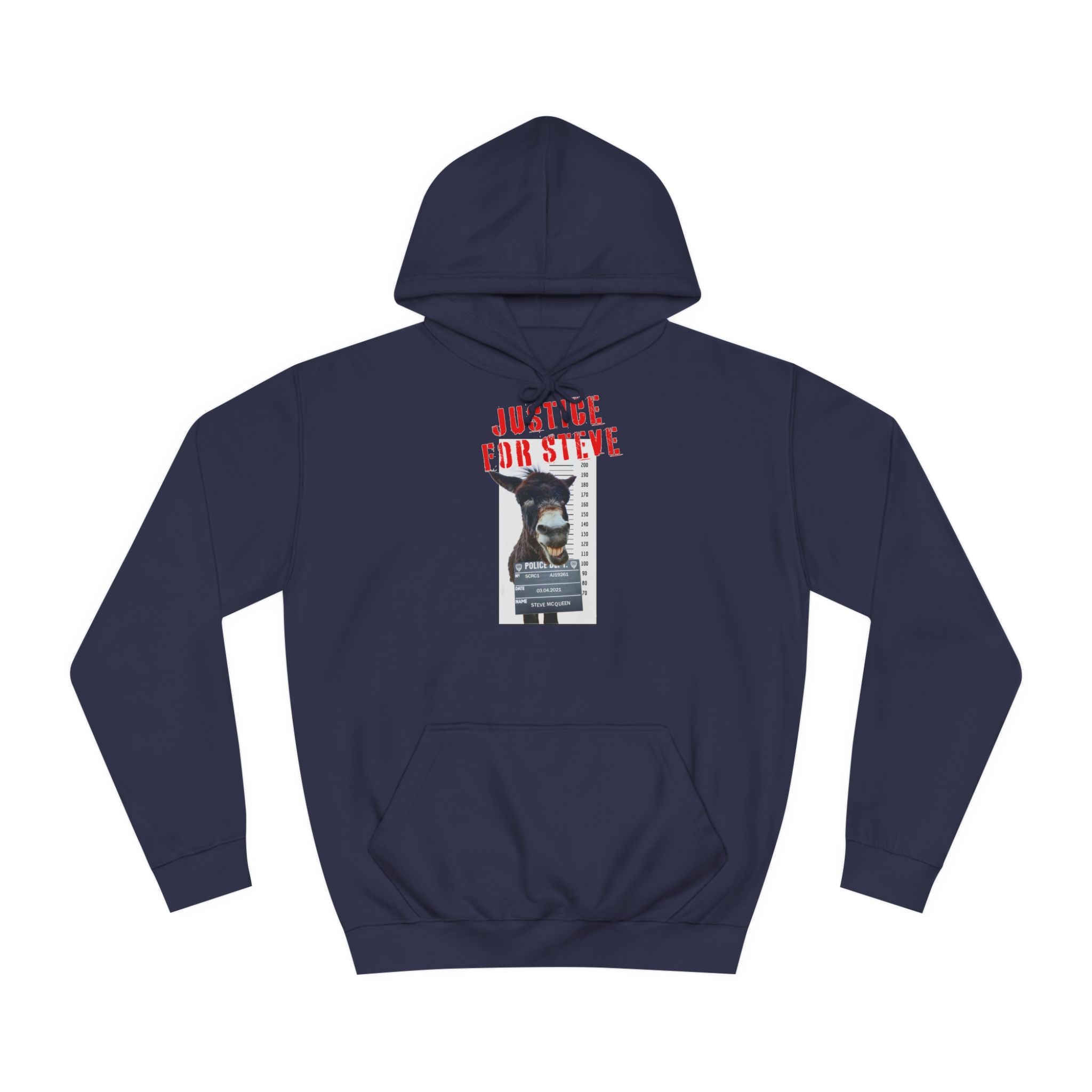 JUSTICE FOR STEVE Unisex College Hoodie