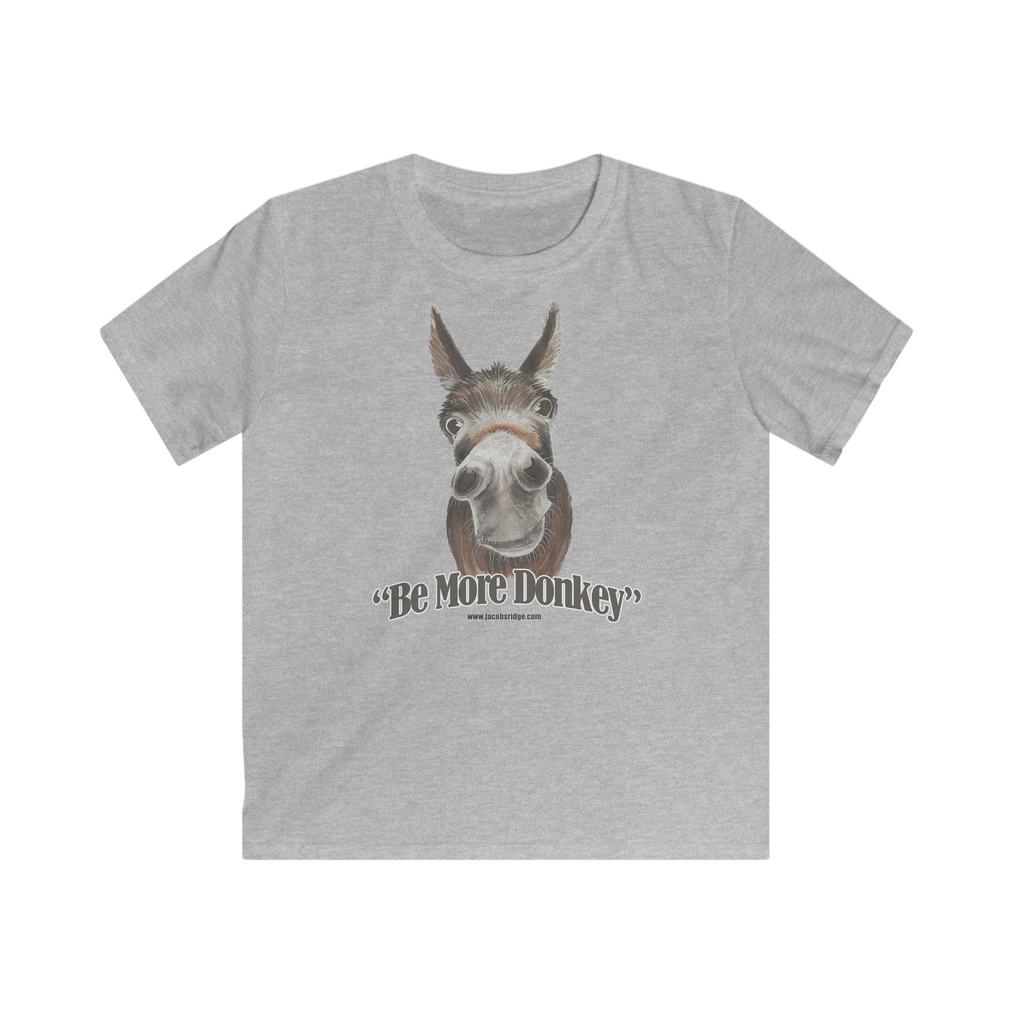 BE MORE DONKEY Kids Softstyle Tee