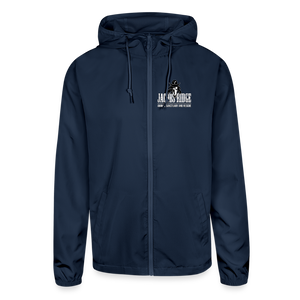 Unisex Lightweight Windbreaker Jacket - navy