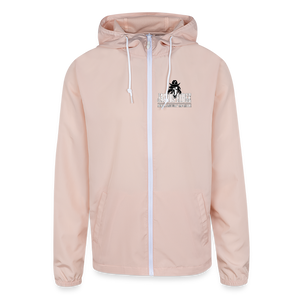 Unisex Lightweight Windbreaker Jacket - blush pink 