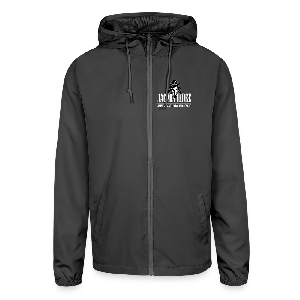 Unisex Lightweight Windbreaker Jacket - graphite