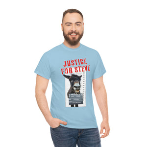 USA JUSTICE FOR STEVE Unisex Heavy Cotton Tee