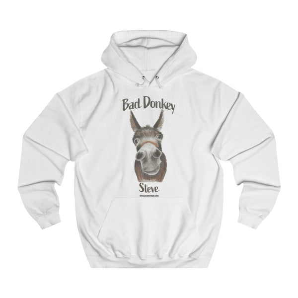 BAD DONKEY Unisex College Hoodie