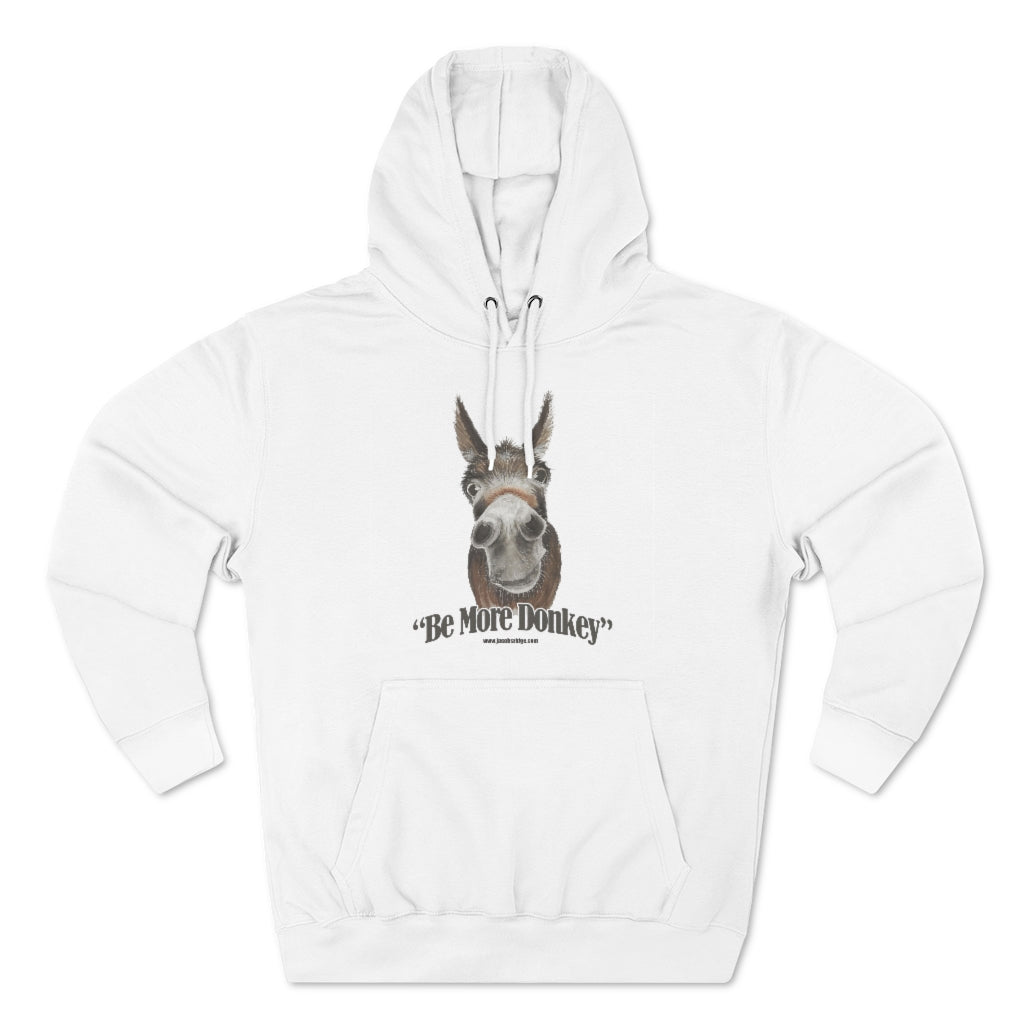USA BE MORE DONKEY Unisex College Hoodie