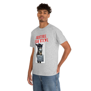 USA JUSTICE FOR STEVE Unisex Heavy Cotton Tee