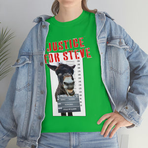 USA JUSTICE FOR STEVE Unisex Heavy Cotton Tee