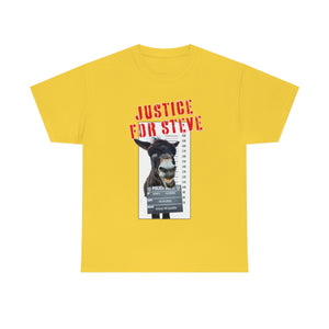 USA JUSTICE FOR STEVE Unisex Heavy Cotton Tee