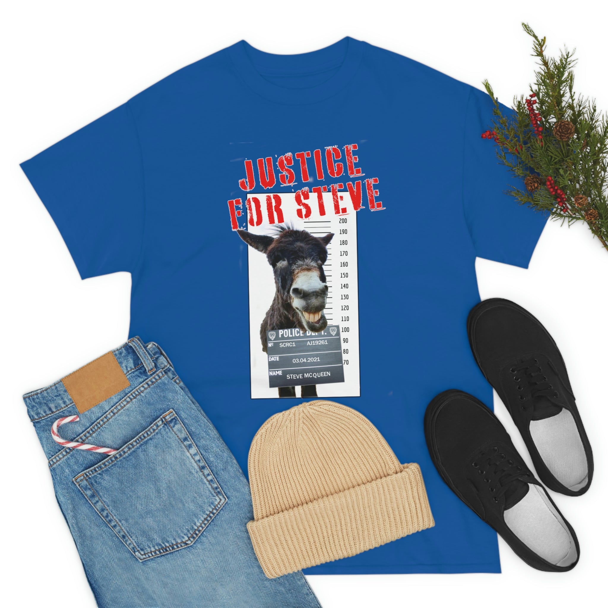 USA JUSTICE FOR STEVE Unisex Heavy Cotton Tee