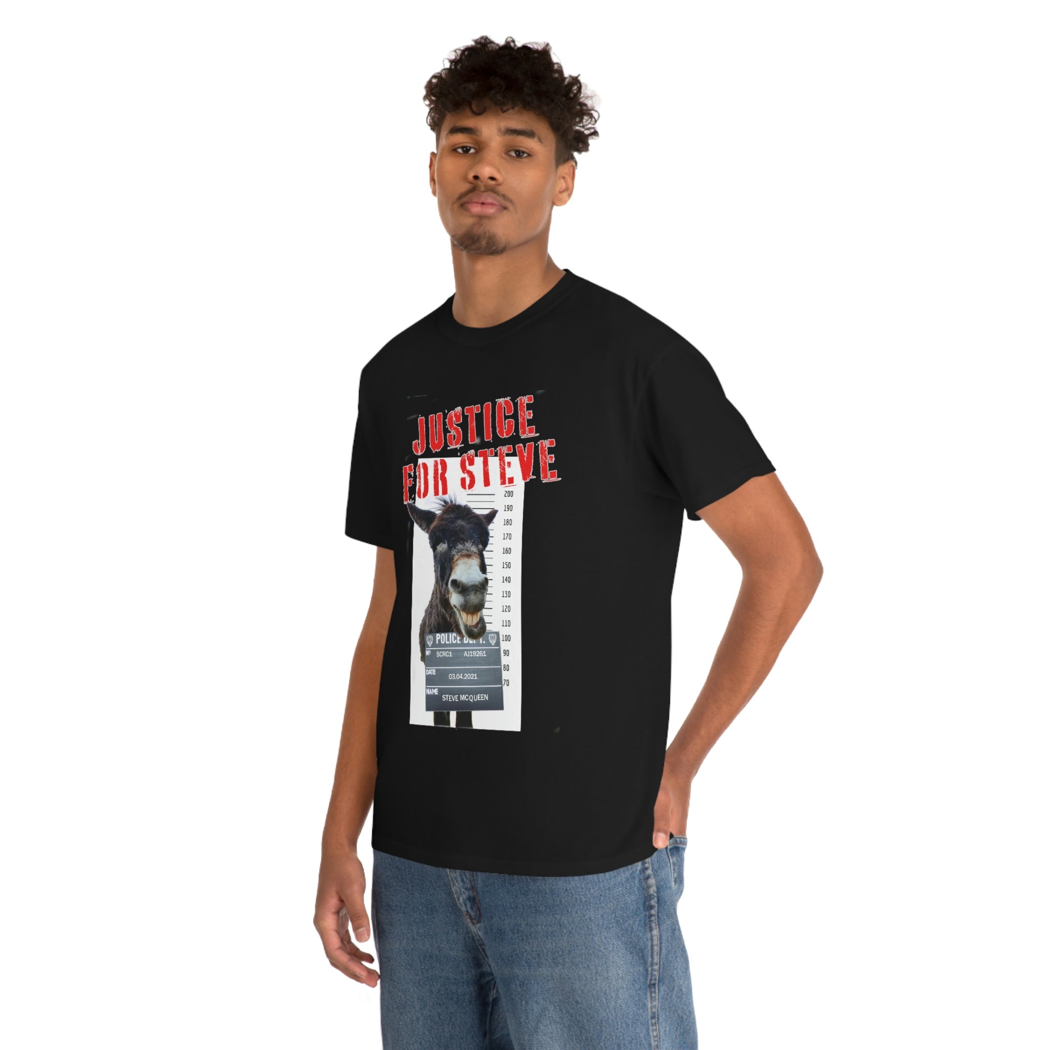 USA JUSTICE FOR STEVE Unisex Heavy Cotton Tee