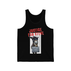 USA JUSTICE FOR STEVE Unisex Jersey Tank