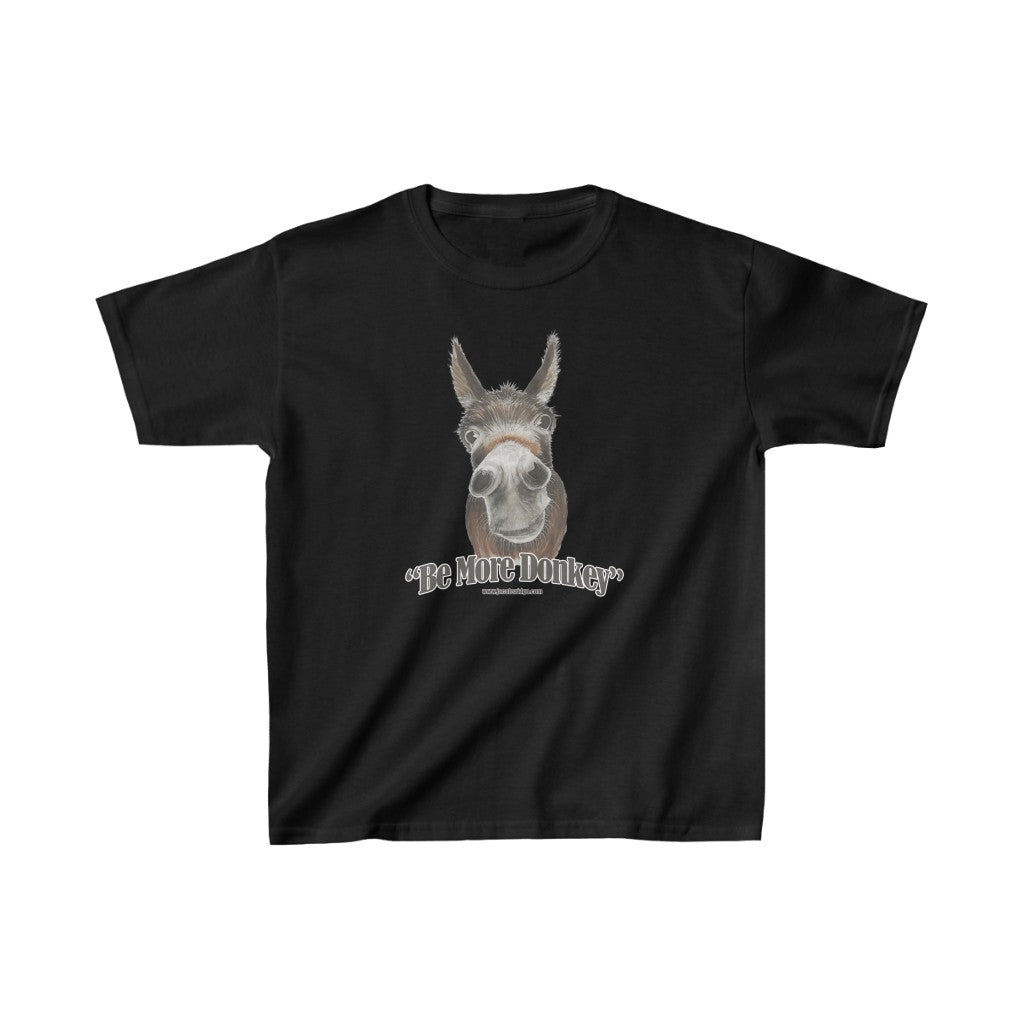 USA BE MORE DONKEY Kids Heavy Cotton™ Tee