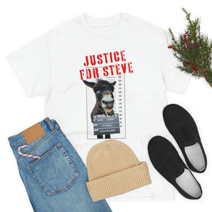 USA JUSTICE FOR STEVE Unisex Heavy Cotton Tee