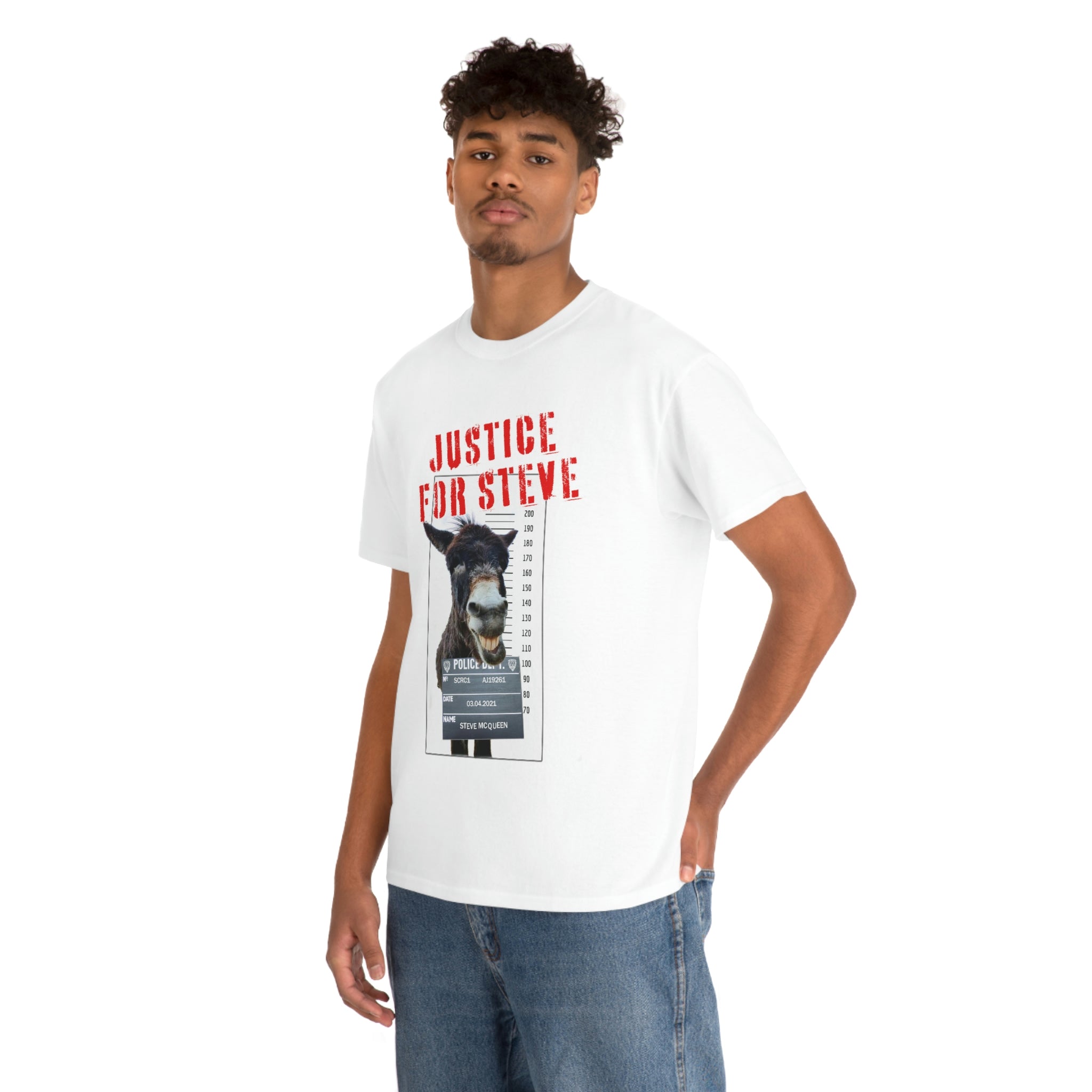 USA JUSTICE FOR STEVE Unisex Heavy Cotton Tee