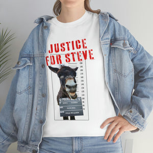 USA JUSTICE FOR STEVE Unisex Heavy Cotton Tee