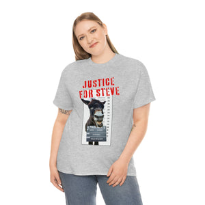 USA JUSTICE FOR STEVE Unisex Heavy Cotton Tee