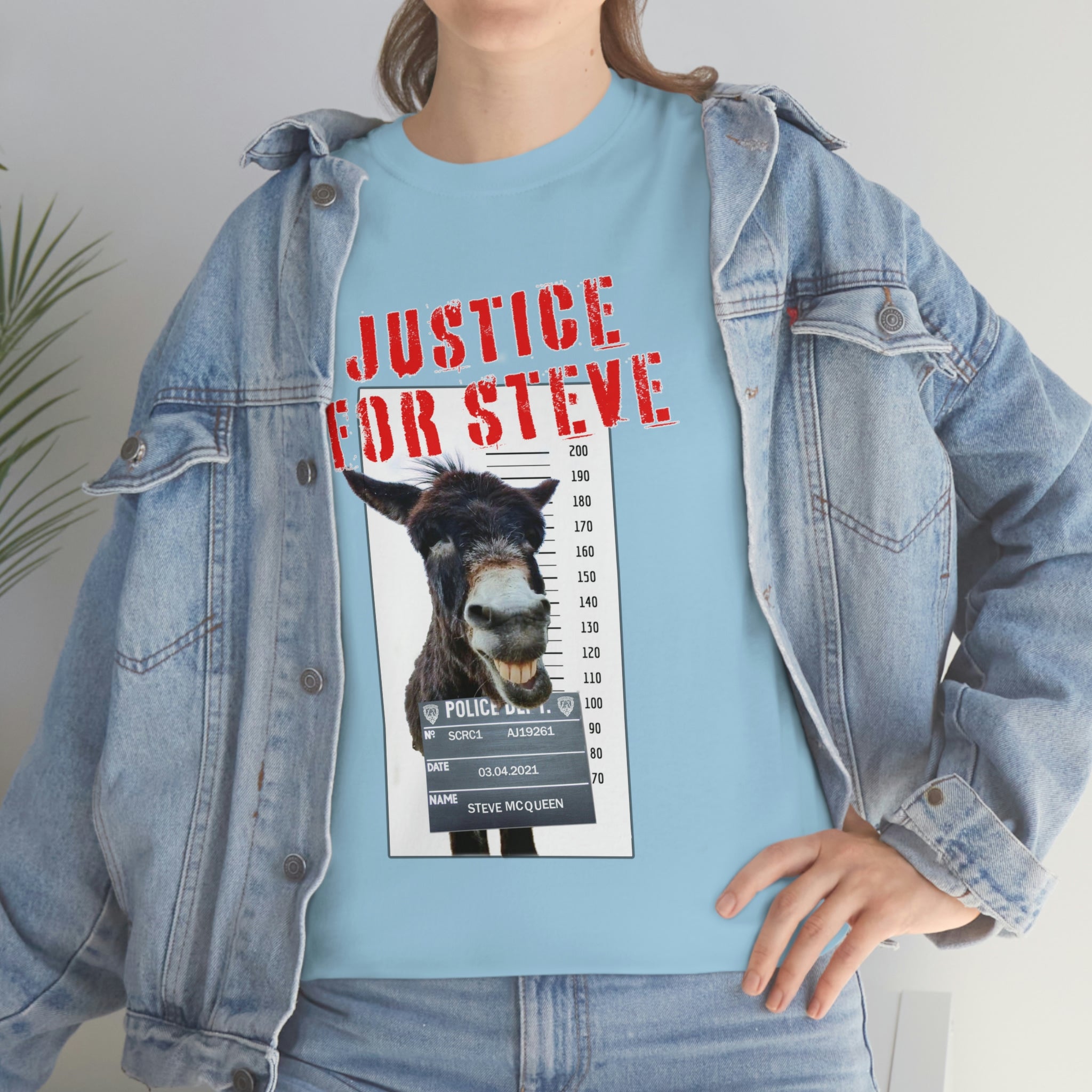 USA JUSTICE FOR STEVE Unisex Heavy Cotton Tee