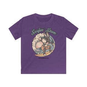 SURFIN STEVE Kids Softstyle Tee