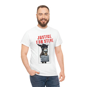 USA JUSTICE FOR STEVE Unisex Heavy Cotton Tee