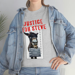 USA JUSTICE FOR STEVE Unisex Heavy Cotton Tee