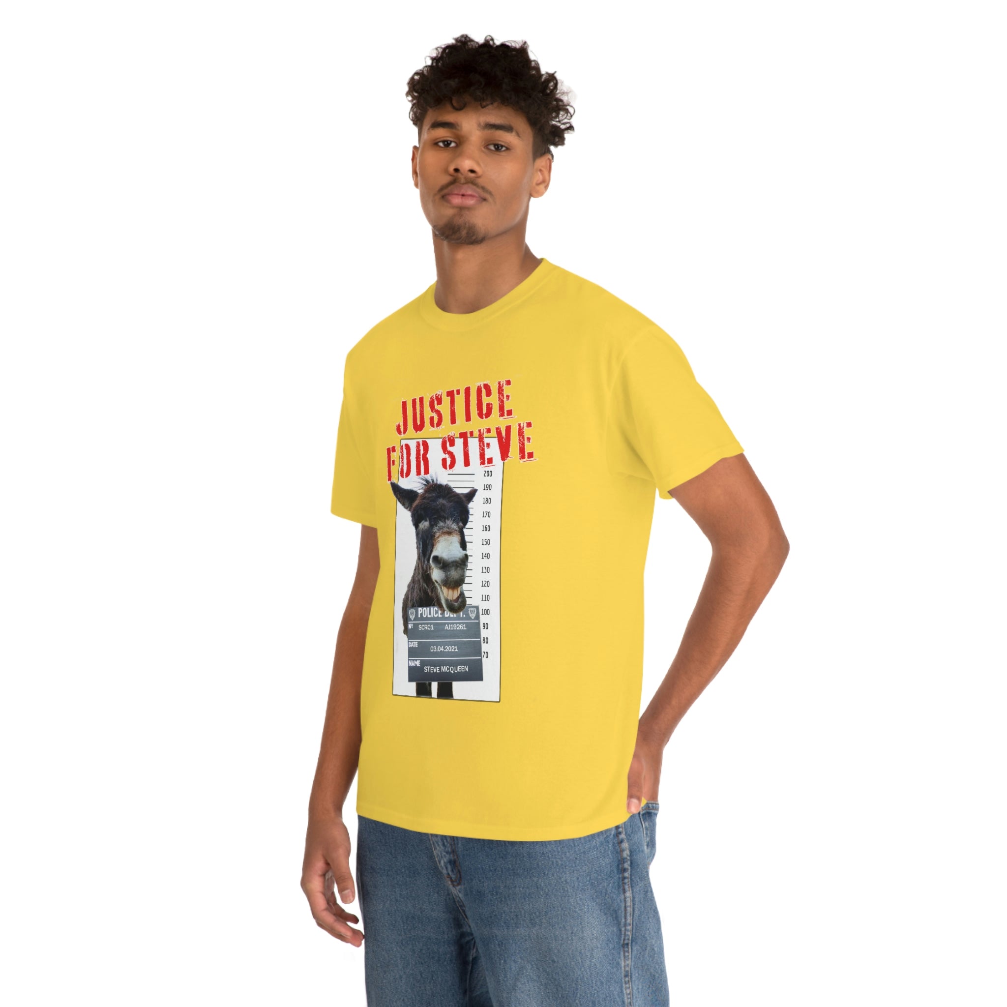 USA JUSTICE FOR STEVE Unisex Heavy Cotton Tee