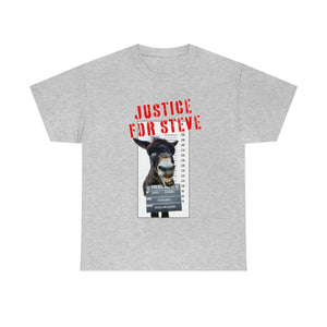 USA JUSTICE FOR STEVE Unisex Heavy Cotton Tee