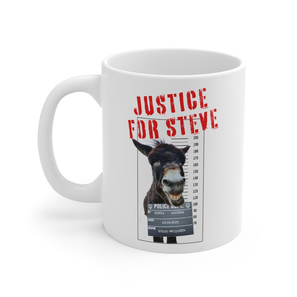USA JUSTICE FOR STEVE Mug 11oz