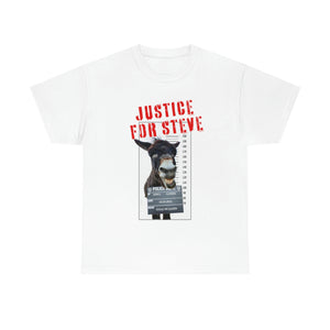 USA JUSTICE FOR STEVE Unisex Heavy Cotton Tee