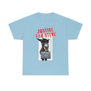 USA JUSTICE FOR STEVE Unisex Heavy Cotton Tee