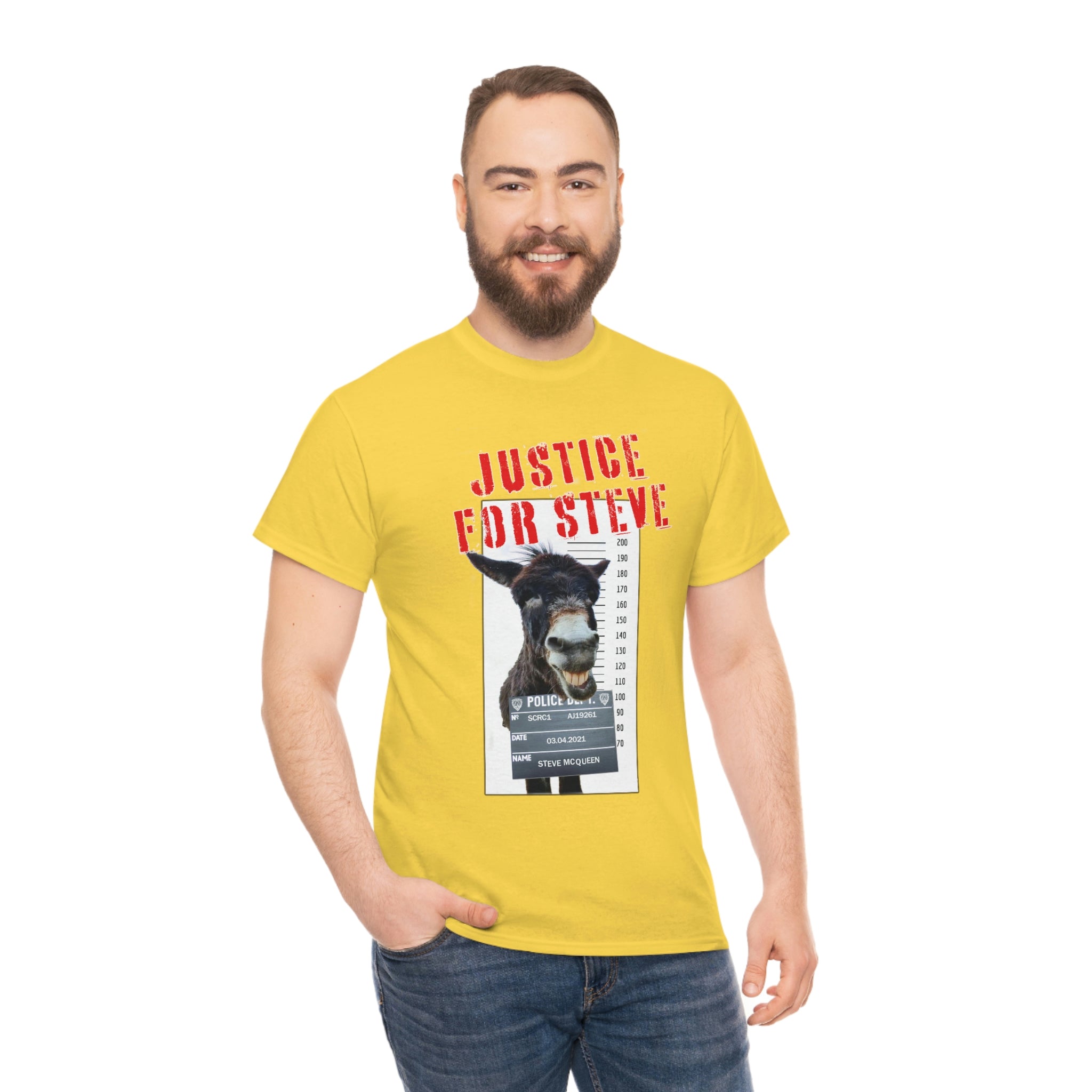 USA JUSTICE FOR STEVE Unisex Heavy Cotton Tee