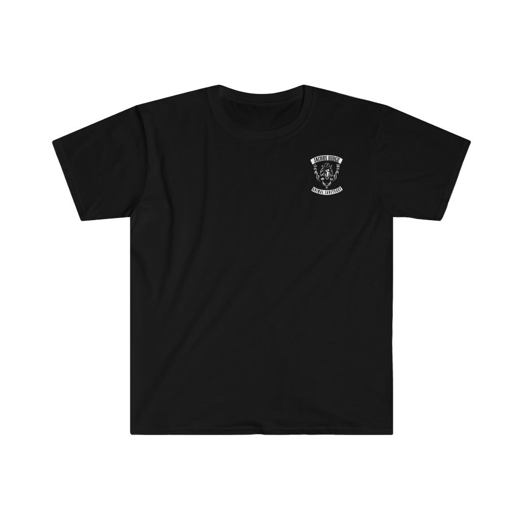 BIKER BADGE Unisex Softstyle T-Shirt